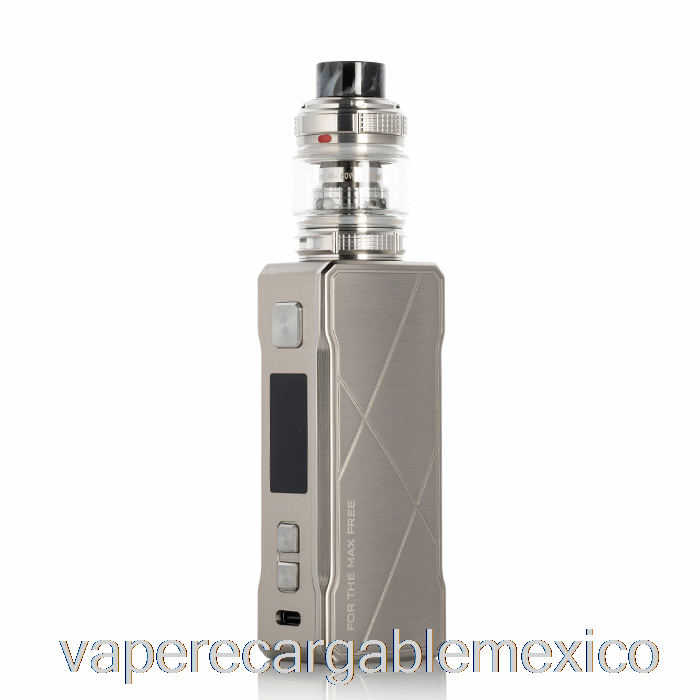 Vaporizador Recargable Freemax Maxus 100w Kit De Inicio Plateado